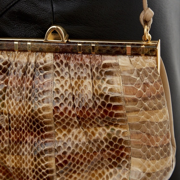 80’s genuine snakeskin purse - Picture 3 of 7